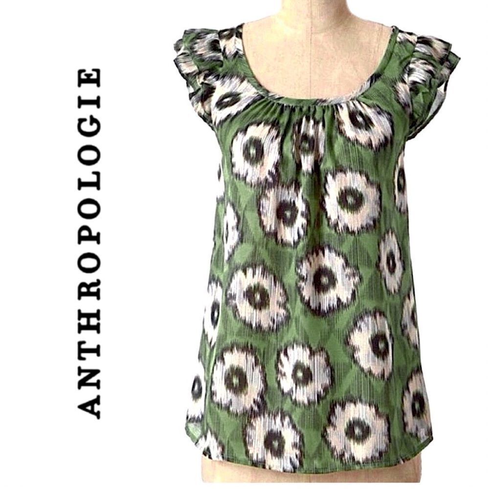 EUC Anthropologie Edme & Esyllte Springing Season Top